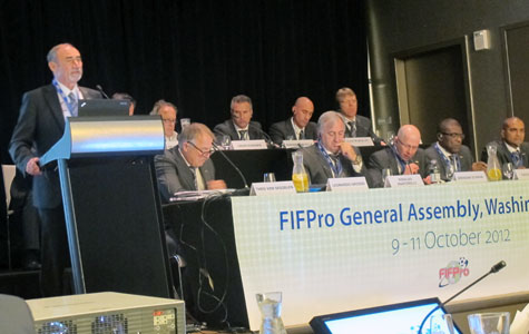 FIFPro General Assembly, Washington DC 2012